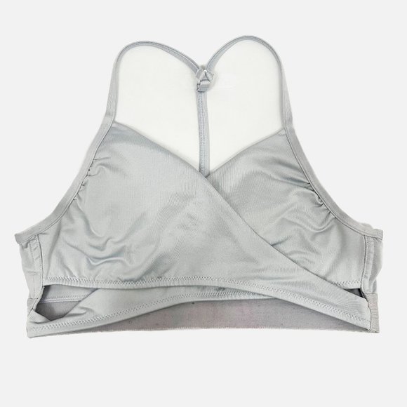 Victoria's Secret PINK Ultimate Lightly Lined Crossover Logo Band Sports Bra - M
